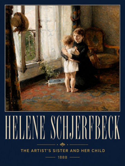 Helene Schjerfbeck The Artist's Sister and Her Child No5 - Juliste