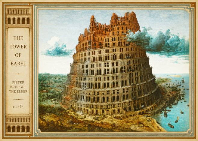 Pieter Bruegel The Tower of Babel III No2 - Juliste