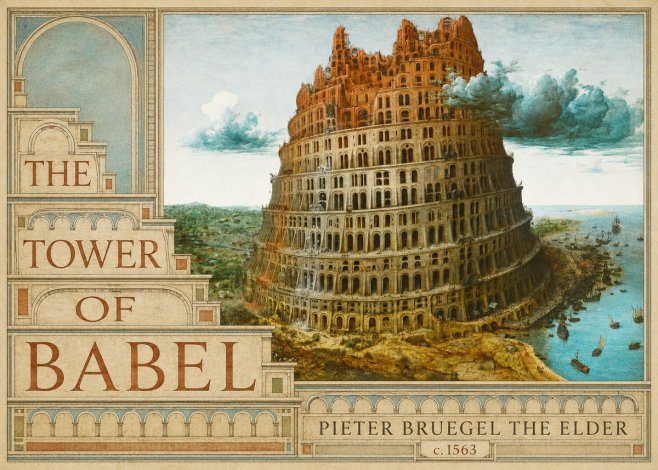Pieter Bruegel The Tower of Babel III No3 - Juliste