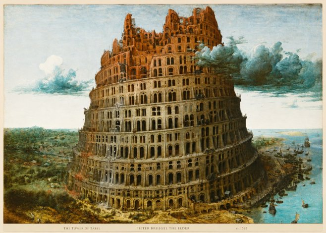 Pieter Bruegel The Tower of Babel III No6 - Juliste
