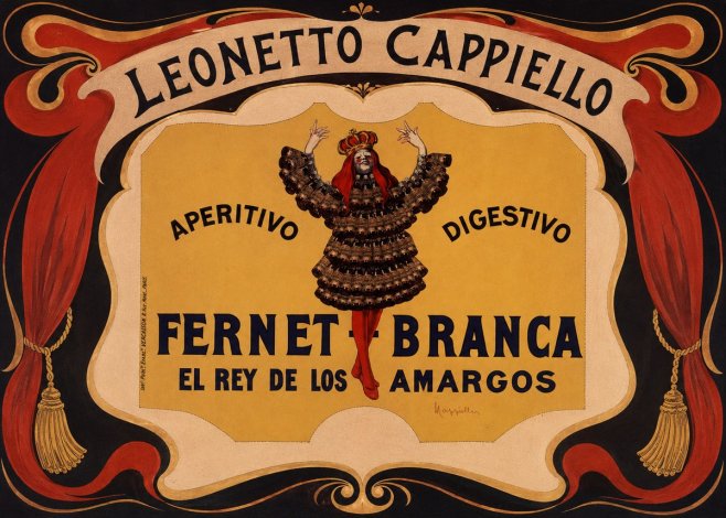 Leonetto Cappiello Fernet Branca No4 - Juliste