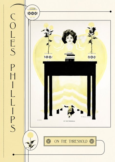Coles Phillips On the Threshold No2 - Juliste