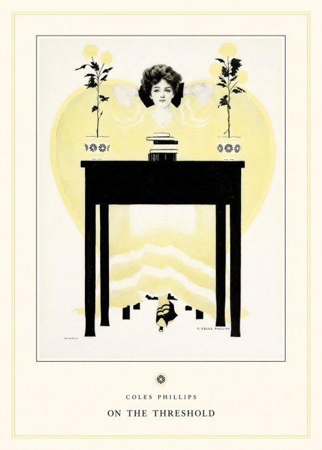 Coles Phillips On the Threshold No4 - Juliste