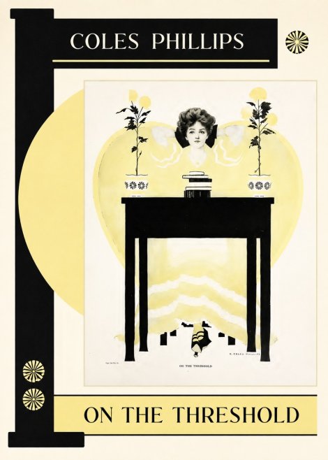 Coles Phillips On the Threshold No5 - Juliste