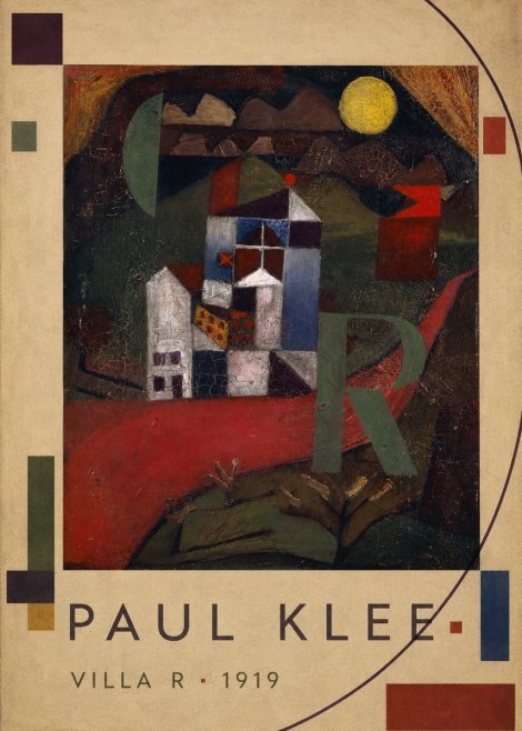 Paul Klee Villa R • 1919 No2 - Juliste