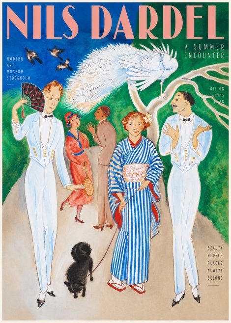 Nils Dardel A Brighter World No3 - Juliste