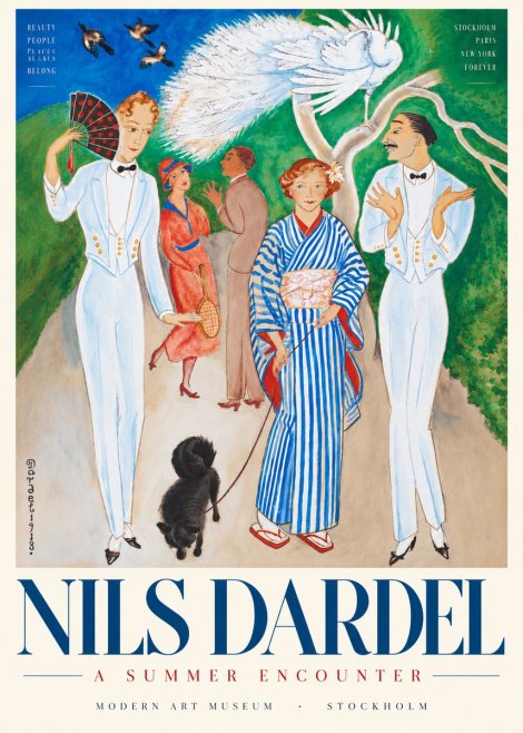 Nils Dardel A Brighter World No5 - Juliste
