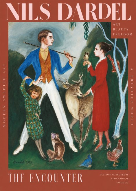 Nils Dardel The Encounter No2 - Juliste