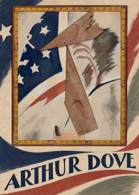 Arthur Dove The Flag No4 - Juliste