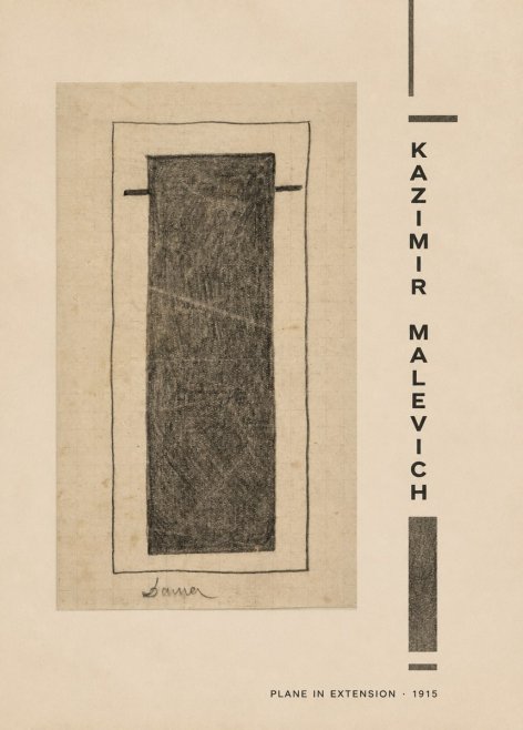Kazimir Malevich Plane in Extension No2 - Juliste