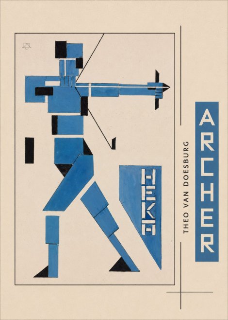 Theo van Doesburg Archer No6 - Juliste