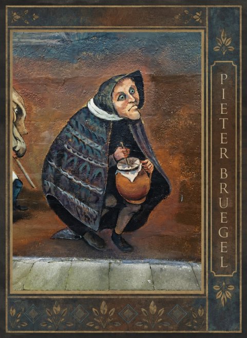 Pieter Bruegel The Beggar Woman with Jug No2 - Juliste
