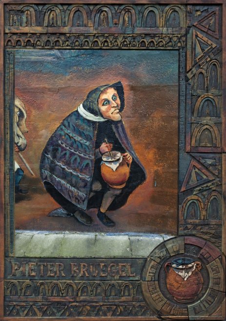 Pieter Bruegel The Beggar Woman with Jug No6 - Juliste