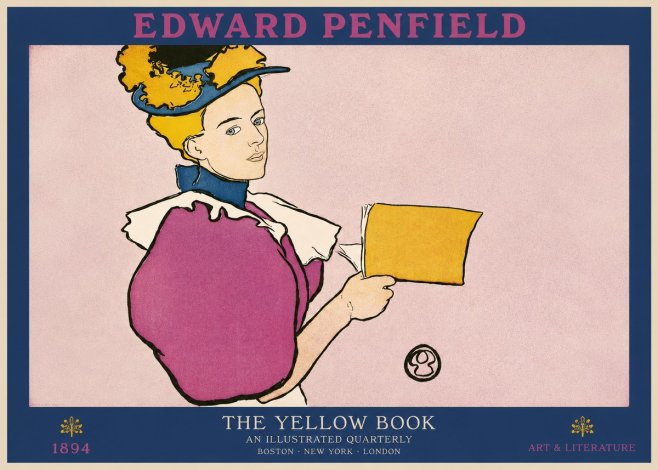 Edward Penfield The Yellow Book I No1 - Juliste