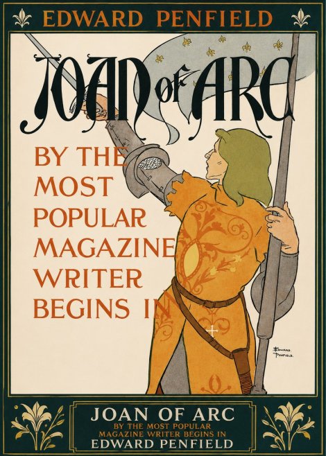 Edward Penfield Joan of Arc No3 - Juliste