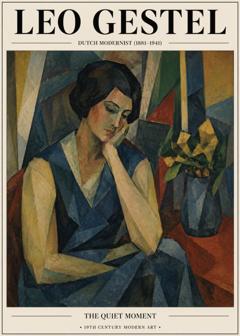 Leo Gestel The Quiet Moment No1 - Juliste