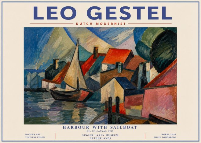 Leo Gestel The Quiet Moment No3 - Juliste