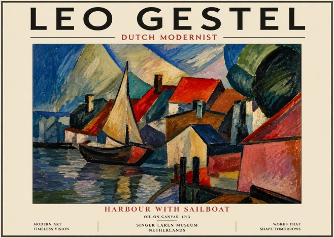 Leo Gestel The Quiet Moment No4 - Juliste