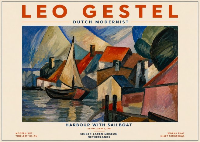 Leo Gestel The Quiet Moment No6 - Juliste