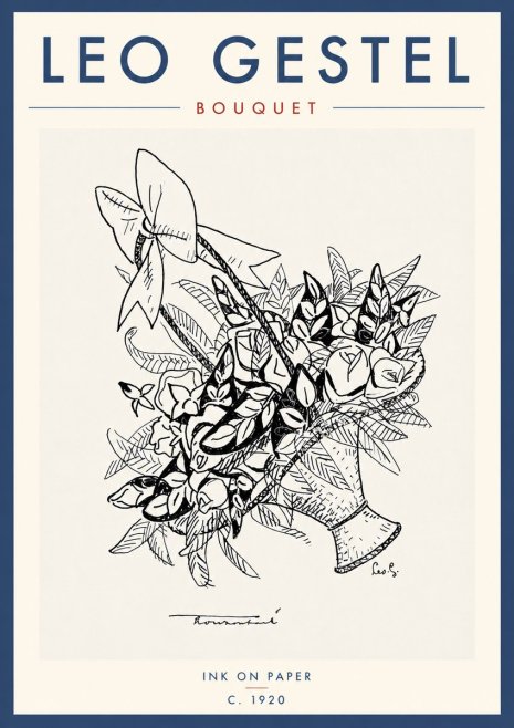 Leo Gestel Bouquet No5 - Juliste