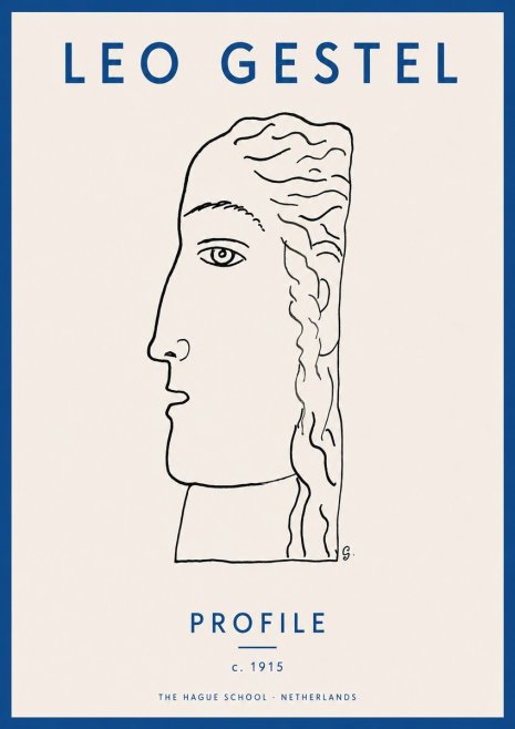 Leo Gestel Profile No2 - Juliste