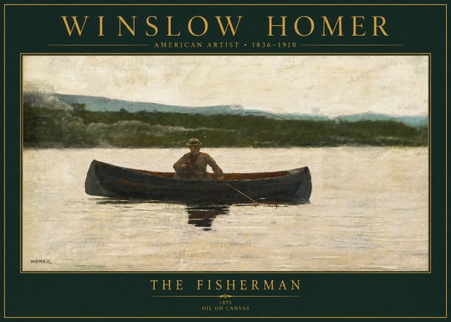 Winslow Homer The Fisherman No5 - Juliste