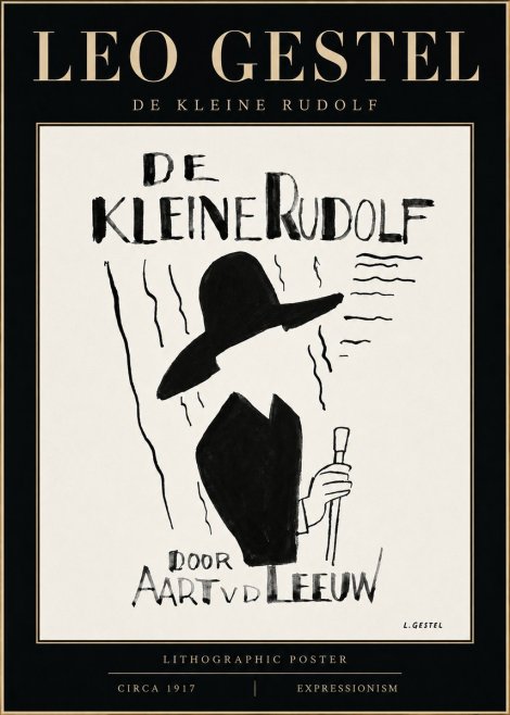 Leo Gestel De Kleine Rudolf No2 - Juliste