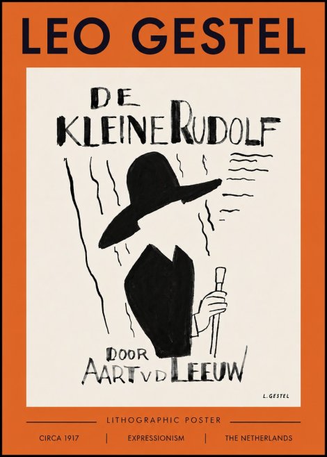Leo Gestel De Kleine Rudolf No4 - Juliste