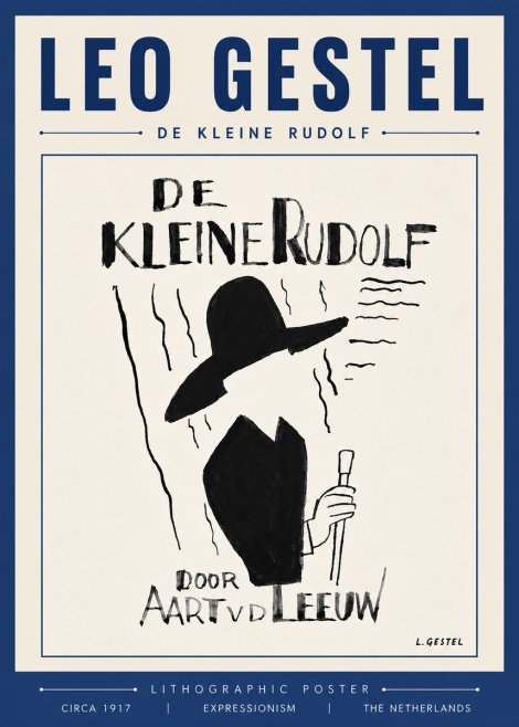Leo Gestel De Kleine Rudolf No5 - Juliste