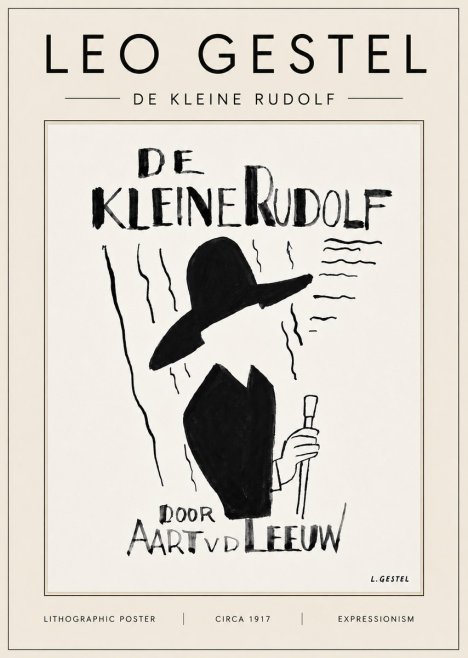Leo Gestel De Kleine Rudolf No6 - Juliste