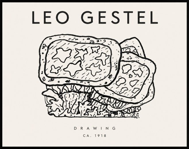 Leo Gestel Drawing Ca. 1918 No1 - Juliste