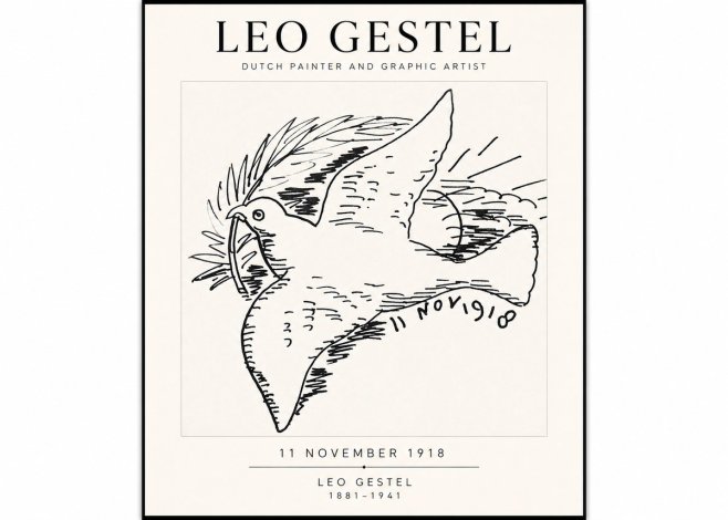 Leo Gestel 11 November 1918 No2 - Juliste