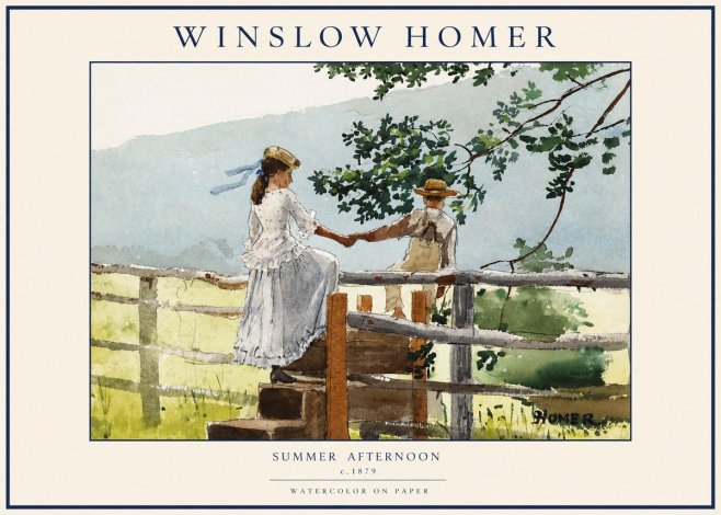 Winslow Homer Summer Afternoon No3 - Juliste