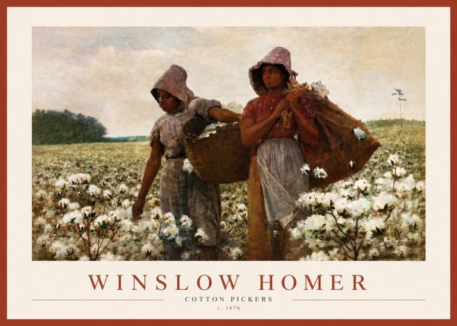 Winslow Homer Cotton Pickers No1 - Juliste