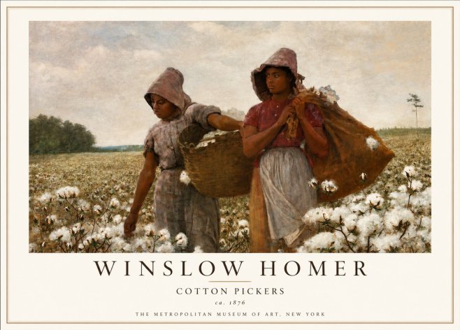 Winslow Homer Cotton Pickers No2 - Juliste
