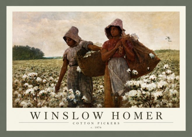 Winslow Homer Cotton Pickers No3 - Juliste