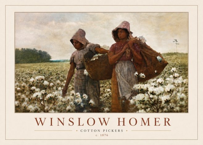 Winslow Homer Cotton Pickers No4 - Juliste