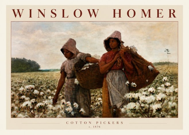 Winslow Homer Cotton Pickers No5 - Juliste