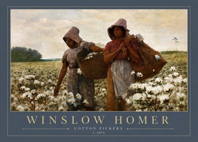 Winslow Homer Cotton Pickers No6 - Juliste