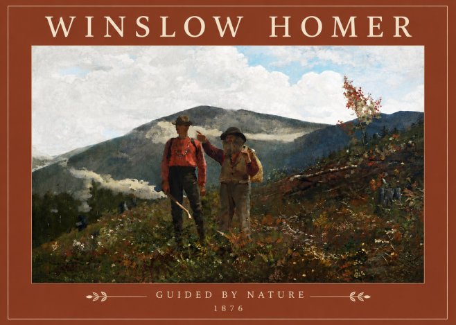 Winslow Homer The Two Guides No4 - Juliste