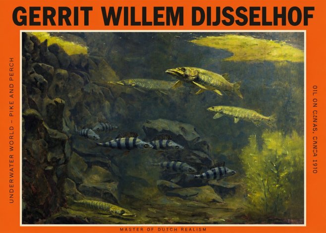 Gerrit Willem Dijsselhof Underwater Life No3 - Juliste