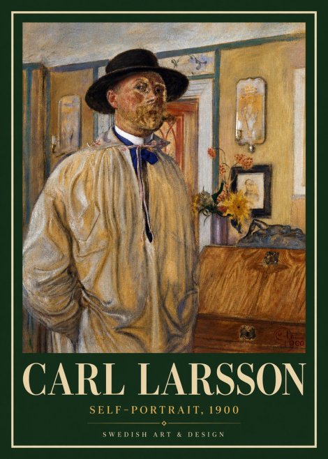 Carl Larsson Self-portrait No6 - Juliste