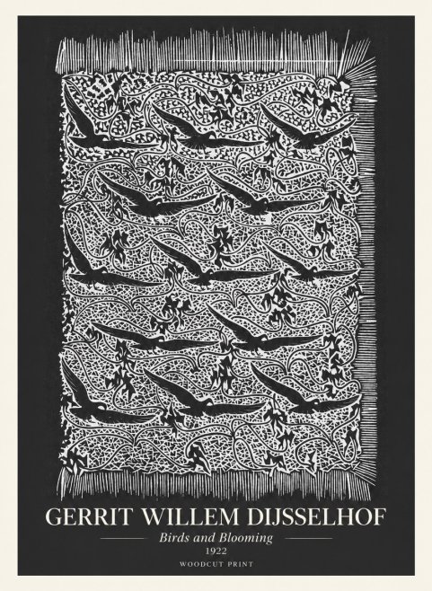 Gerrit Willem Dijsselhof Decorative Design No2 - Juliste