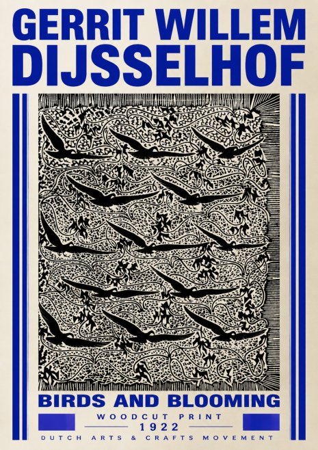 Gerrit Willem Dijsselhof Decorative Design No5 - Juliste