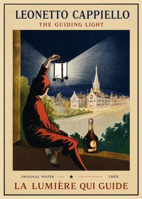Leonetto Cappiello The Guiding Light No3 - Juliste