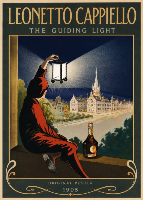 Leonetto Cappiello The Guiding Light No6 - Juliste