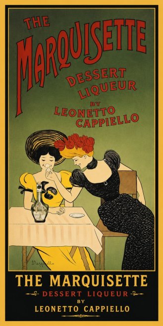 Leonetto Cappiello The Marquisette Dessert Liqueur No2 - Juliste