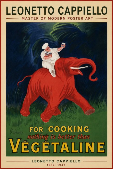 Leonetto Cappiello Végétaline No2 - Juliste