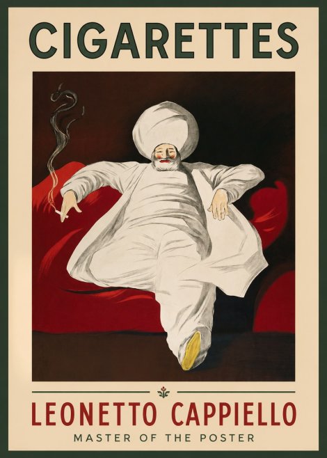 Leonetto Cappiello Cigarettes No1 - Juliste