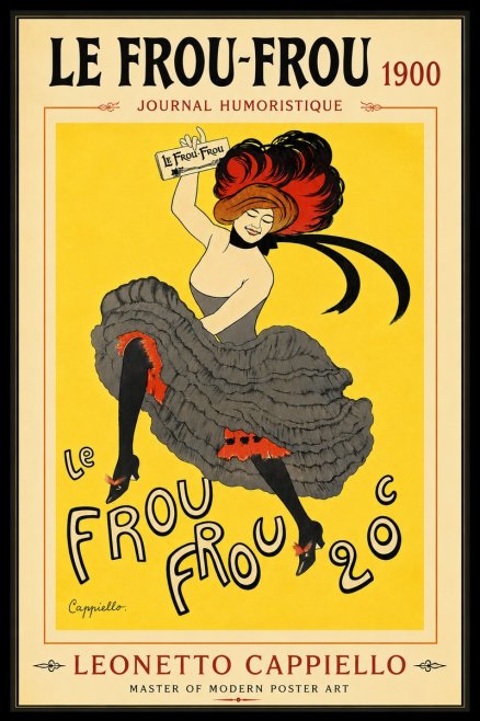 Leonetto Cappiello Le Frou-frou No5 - Juliste